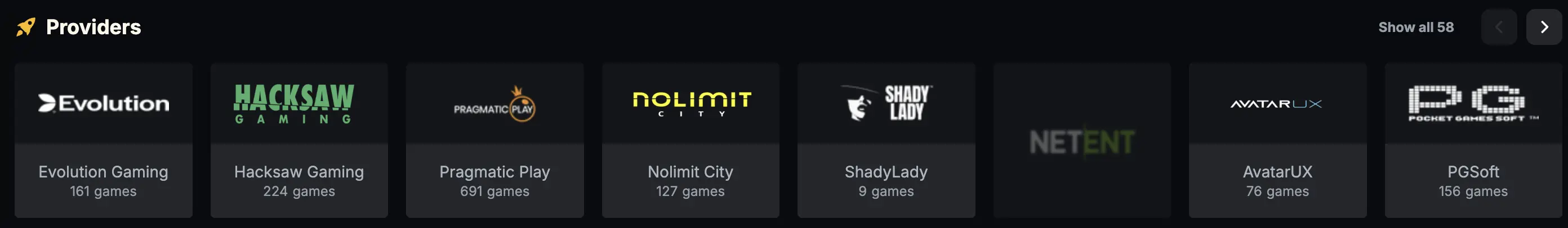 menace game providers